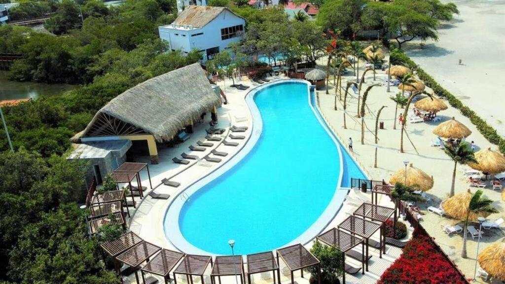 Apartamento En Samaria Club De Playa Privada Salida Directa Al Mar En Pozos Colorados Cerca A Zazue, Estelar, Playa Bello Horizonte, Cabo Tortuga #1 Santa Marta  Luaran gambar