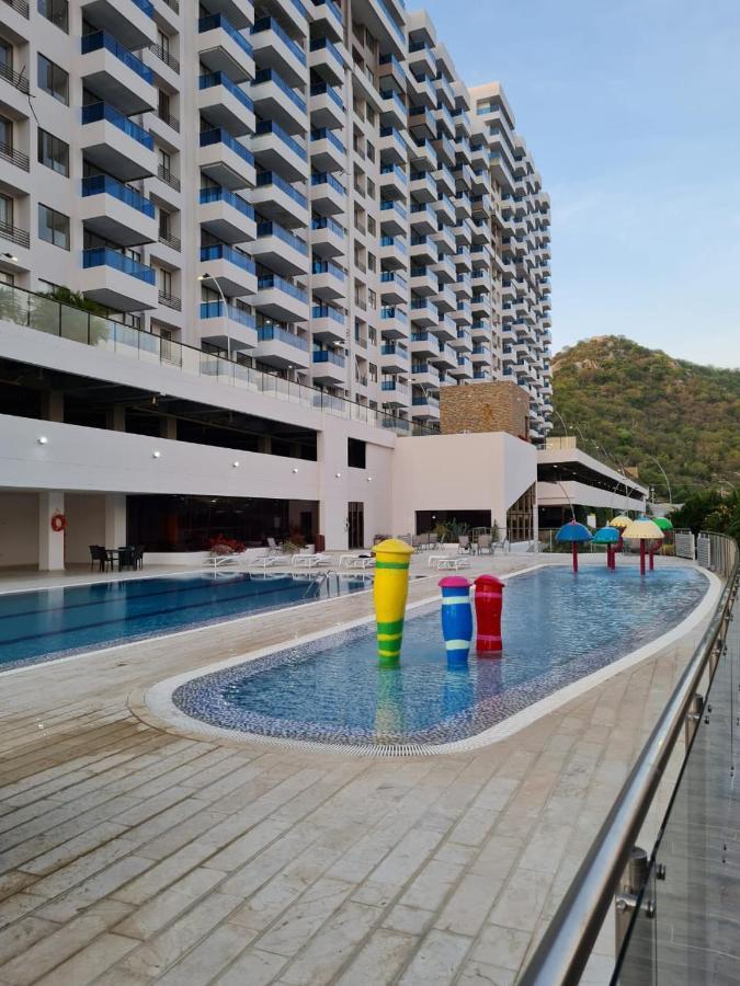 Apartamento En Samaria Club De Playa Privada Salida Directa Al Mar En Pozos Colorados Cerca A Zazue, Estelar, Playa Bello Horizonte, Cabo Tortuga #1 Santa Marta  Luaran gambar