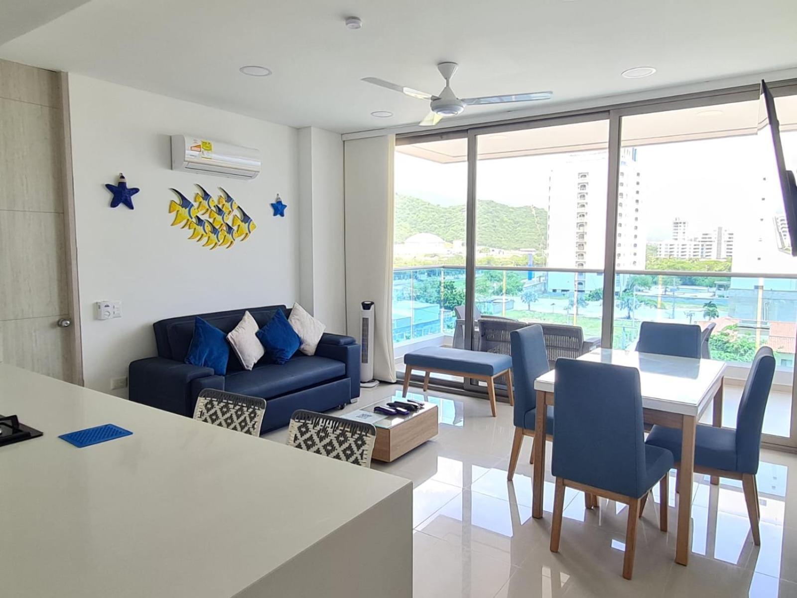 Apartamento En Samaria Club De Playa Privada Salida Directa Al Mar En Pozos Colorados Cerca A Zazue, Estelar, Playa Bello Horizonte, Cabo Tortuga #1 Santa Marta  Luaran gambar